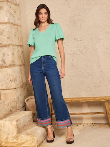 love & roses Shirt in Green