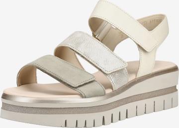Sandales GABOR en beige : devant