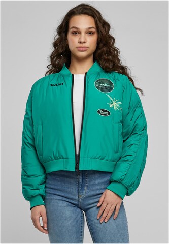 Karl Kani Between-season jacket in Green: front