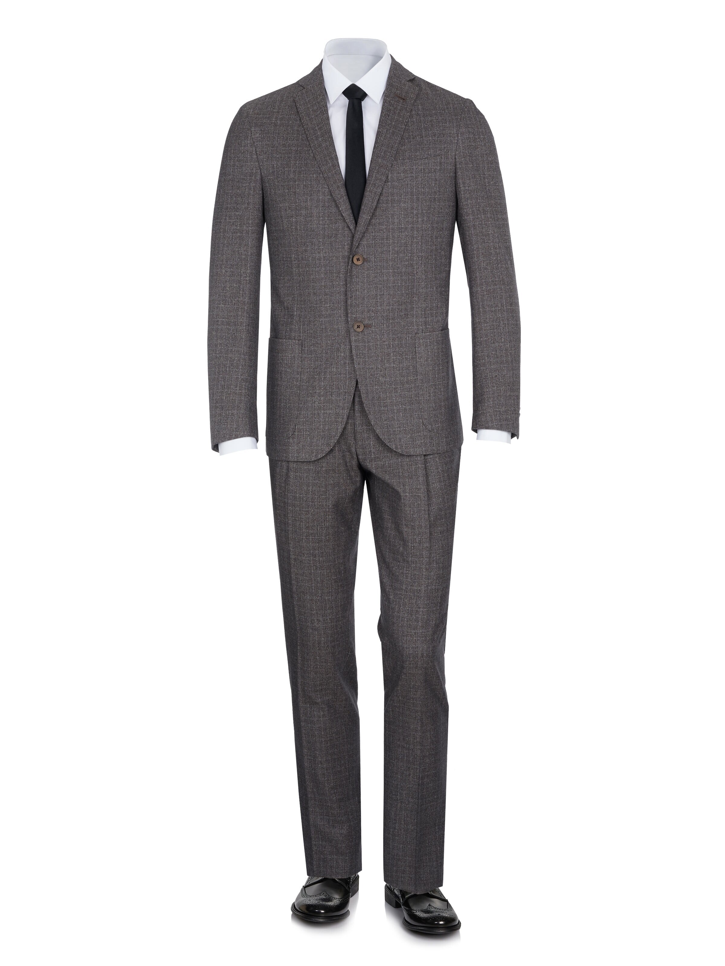 Corneliani Regular Suit 'Corneliani Anzug' in Grey: front
