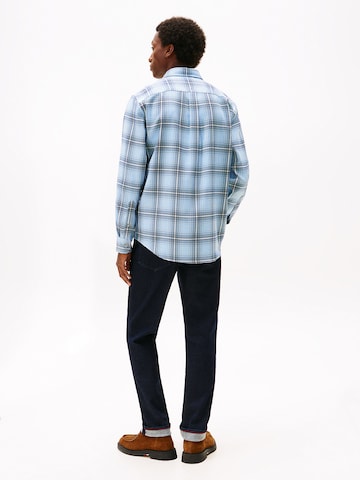 TOMMY HILFIGER Regular Fit Hemd in Blau