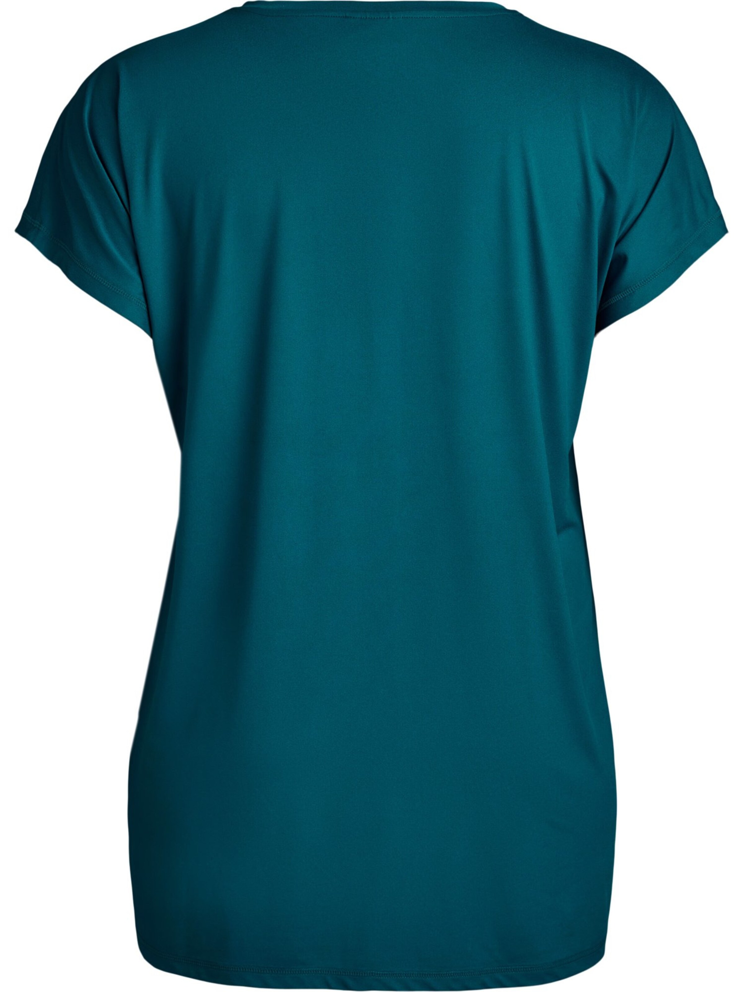 T-shirt 'Abasic' Active by Zizzi en vert