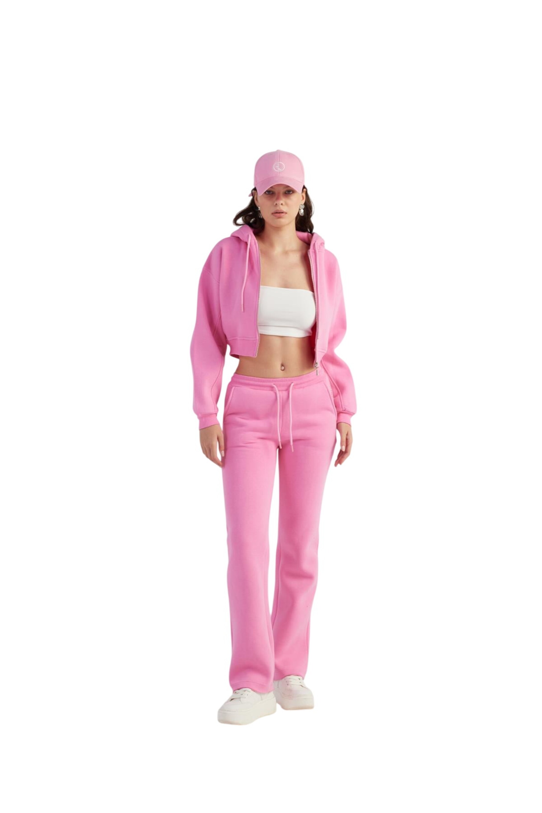 HOLLY LOLLY Regular Broek in Roze