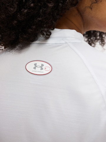UNDER ARMOUR Λειτουργικό μπλουζάκι 'Elite' σε λευκό