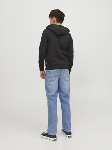 Jack & Jones Junior Sweatjakke 'Lakewood' i sort