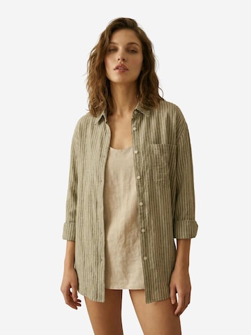My fashion Blouse in Green: front
