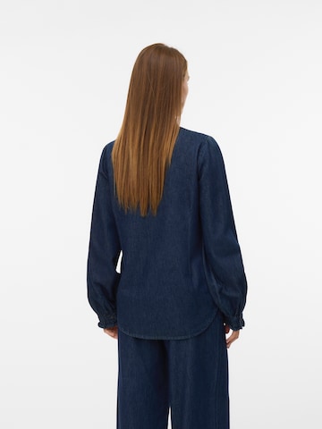 VERO MODA Bluse 'VMATLA' in Blau