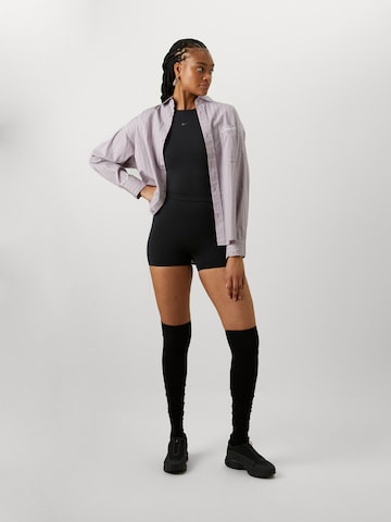 juoda NIKE Siauras Sportinės kelnės