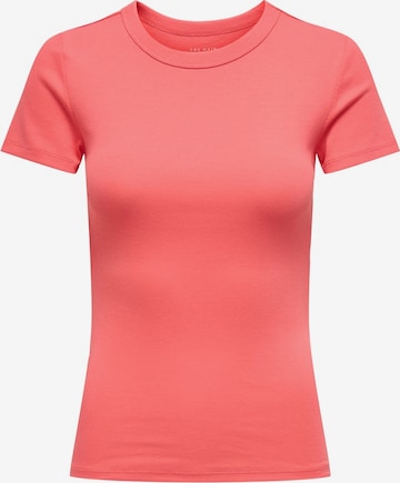 ONLY - Camisa 'ONLEASY' em vermelho: frente