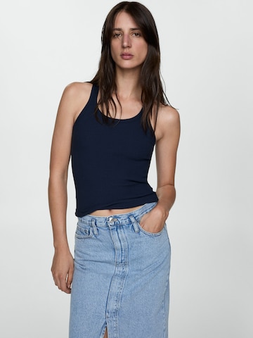 MANGO Skirt 'SOLEIL' in Blue