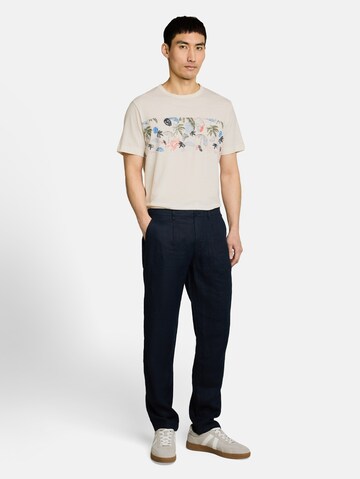 TOM TAILOR T-Shirt in Braun