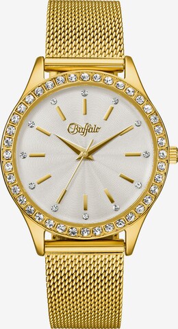 BUFFALO Analog Watch in Gold: front