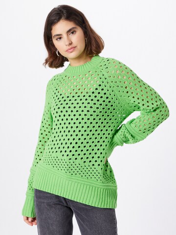 Pullover di Warehouse in verde: frontale