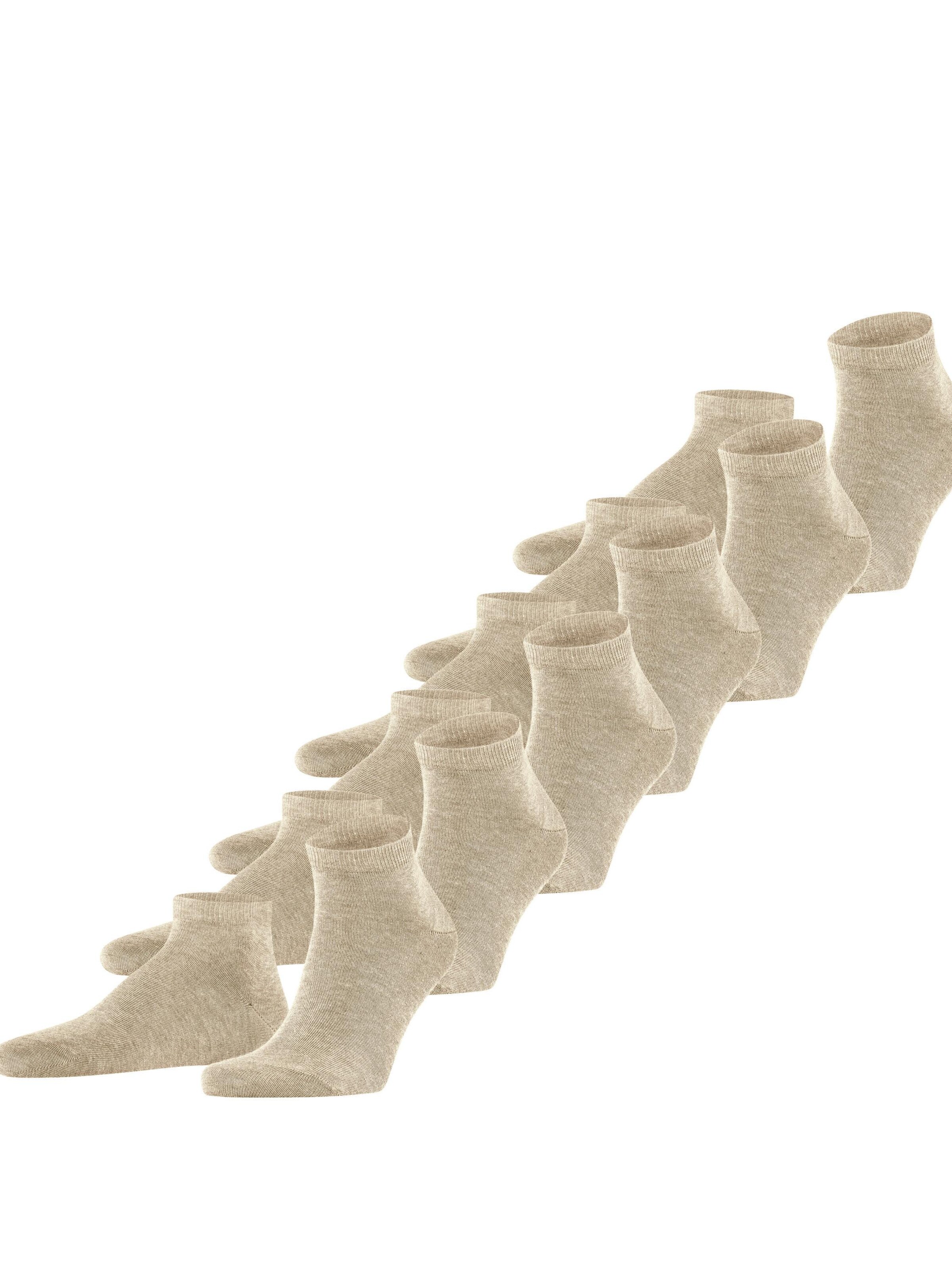 FALKE Socks 'Happy 6-Pack' in Beige: front