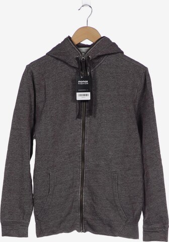 MUSTANG Sweatshirt & Zip-Up Hoodie in M in Grey: front