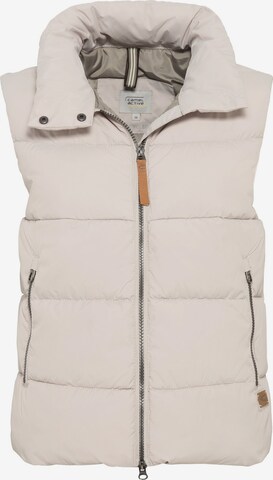 CAMEL ACTIVE Vest in Beige: front