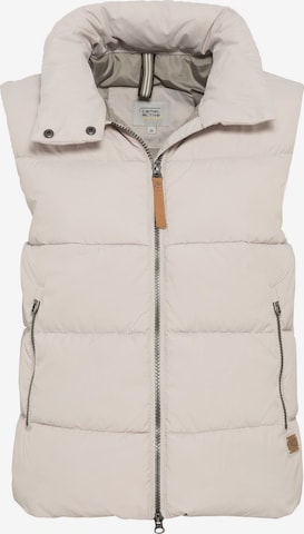 CAMEL ACTIVE Vest in Beige: front