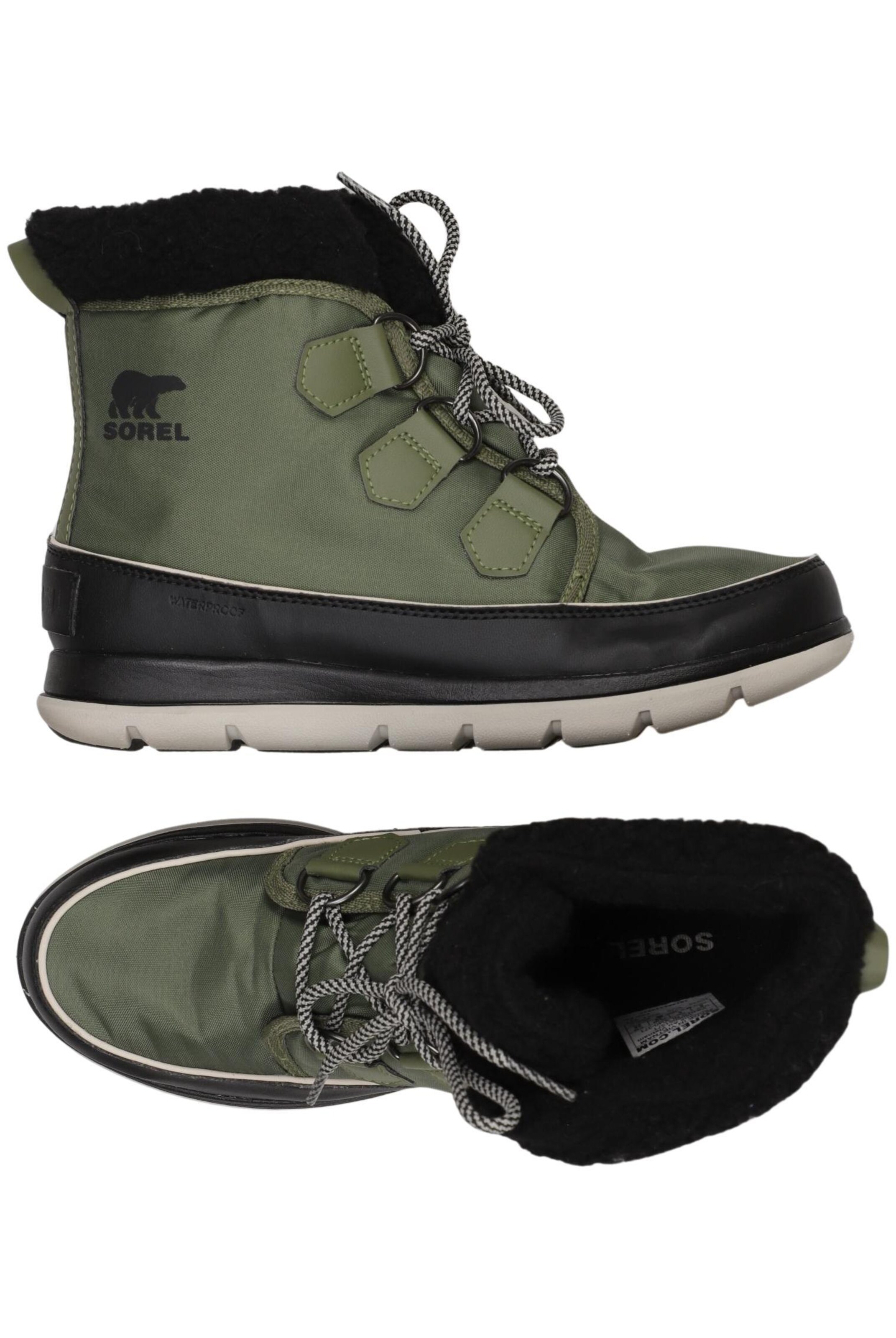 SOREL Dress Boots in 39 in Green: front