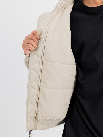 Veste mi-saison ALPHA INDUSTRIES en beige