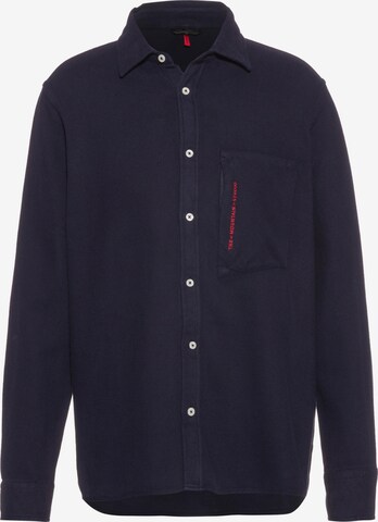 The Mountain Studio Button Up Shirt in Blue: front