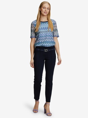 Coupe slim Pantalon Betty Barclay en bleu