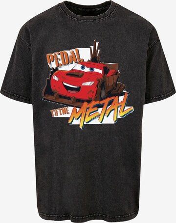 ABSOLUTE CULT T-Shirt 'Cars - Pedal To The Metal' in Schwarz: predná strana