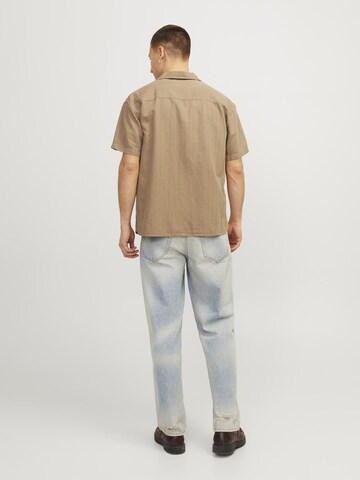 JACK & JONES Regular Fit Skjorte i beige