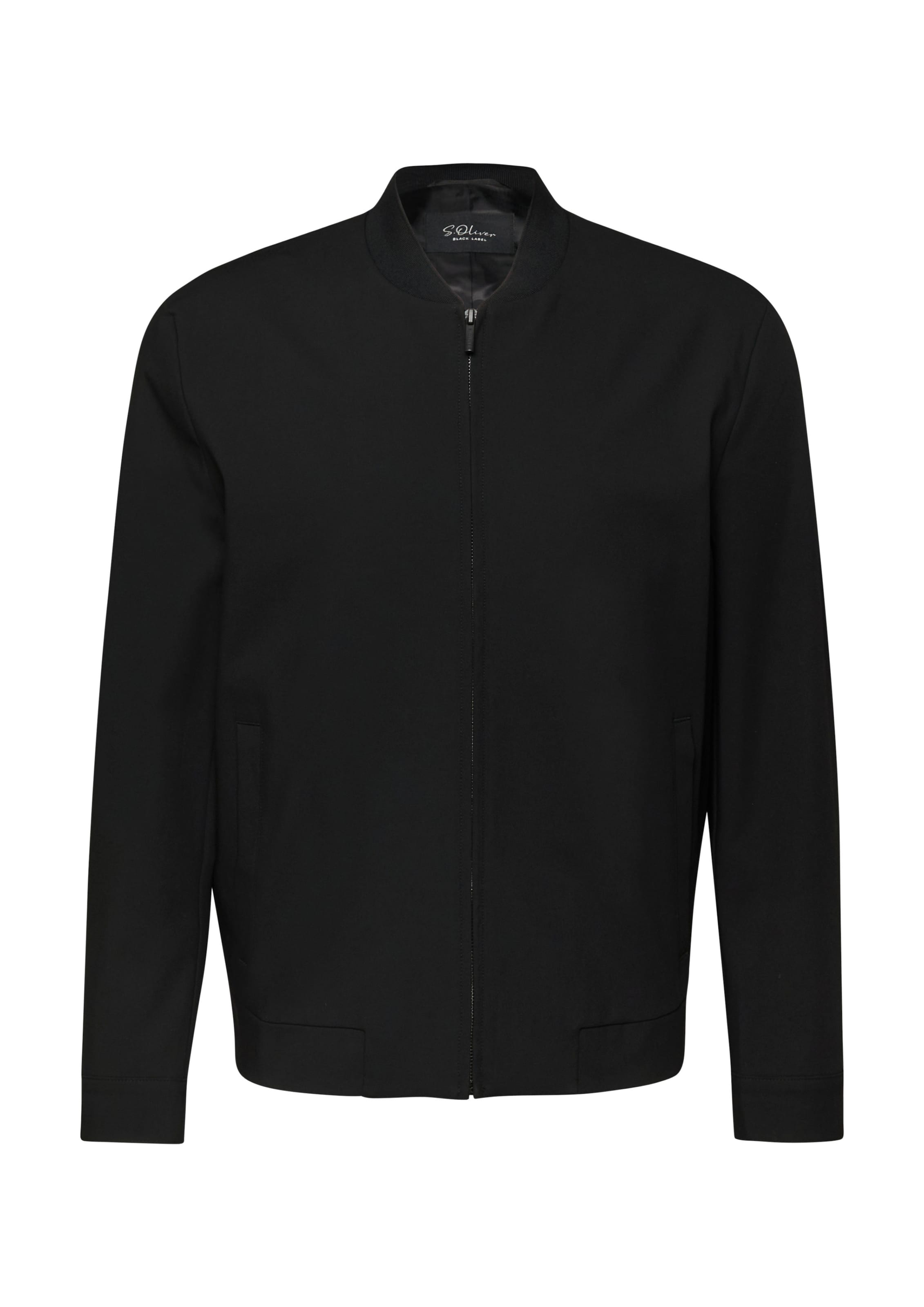 Veste mi-saison s.Oliver en noir : devant