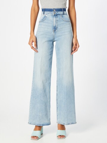 s.Oliver Wide leg Jeans 'SURI' in Blue: front