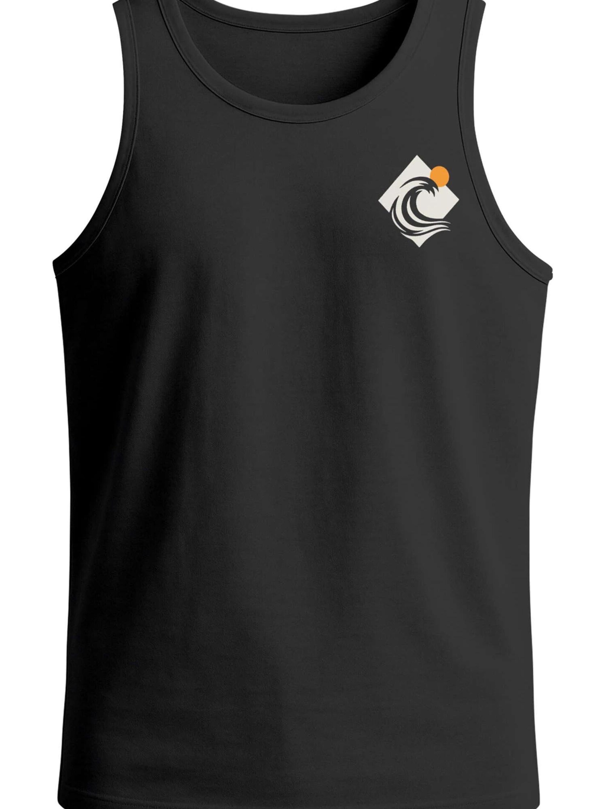 Neverless Shirt 'Wave Badge' in Black