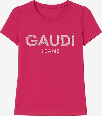 Maglietta di GAUDÌ in rosa: frontale