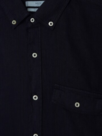 MANGO MAN Klasický střih Košile 'Calcuta' – černá