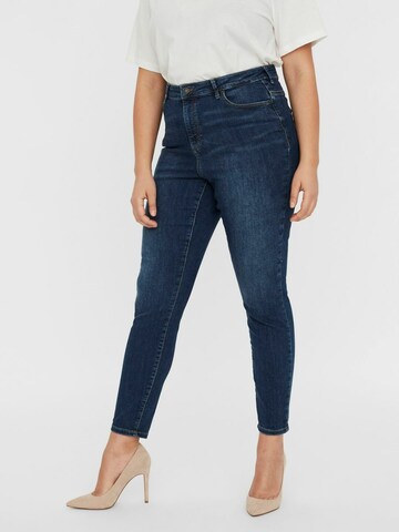 Vero Moda Curve Skinny Jeans 'Sophia' i blå: forside