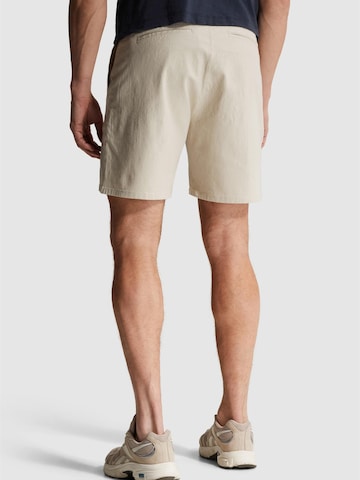 CAST IRON Loosefit Broek 'Relaxed fit shorts with patch pockets' in Grijs