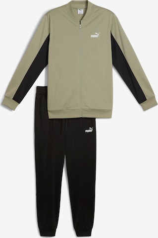 PUMA Trainingsanzug in Grün: Vorderseite