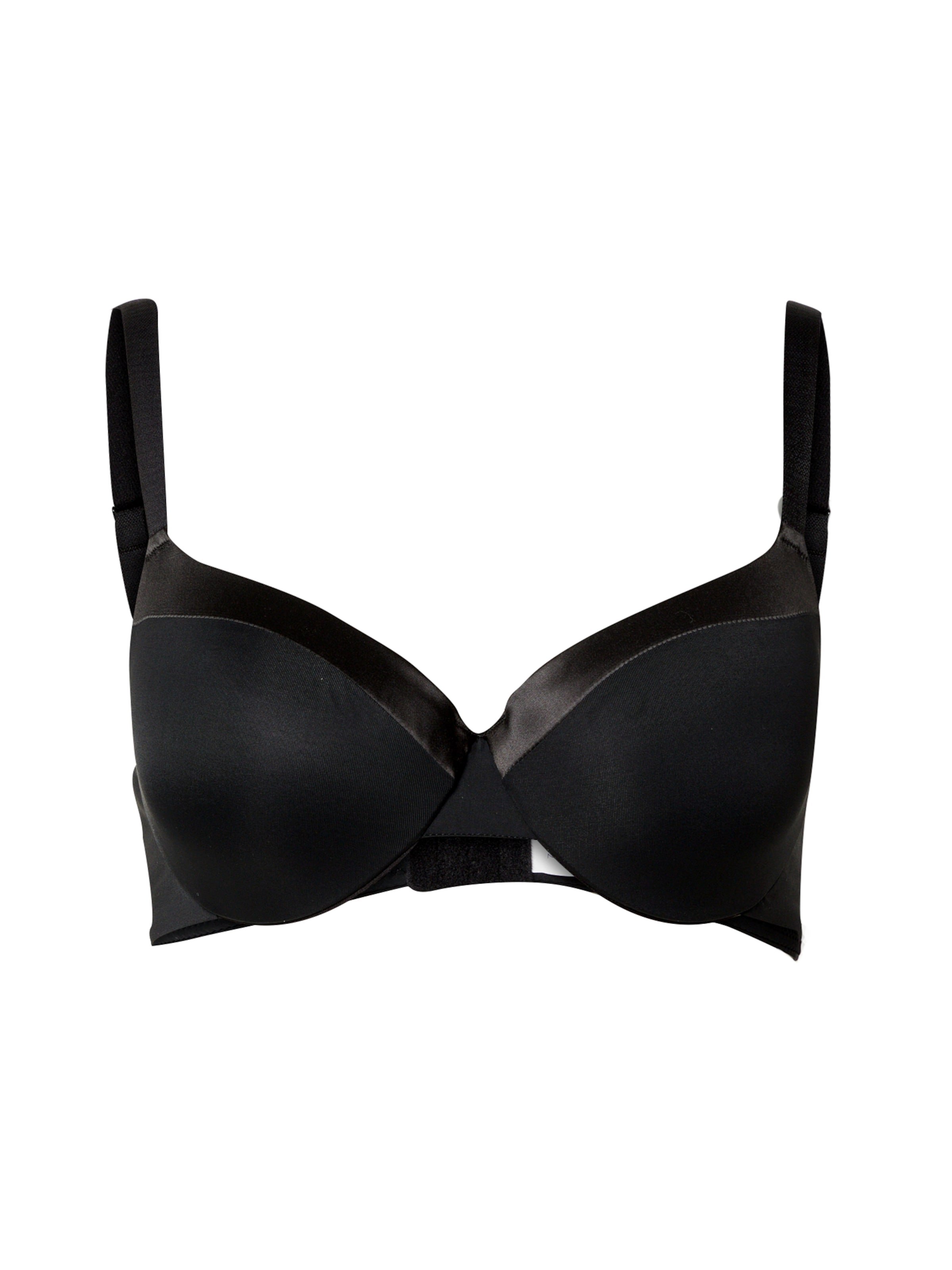 NATURANA T-shirt Bra in Black: front