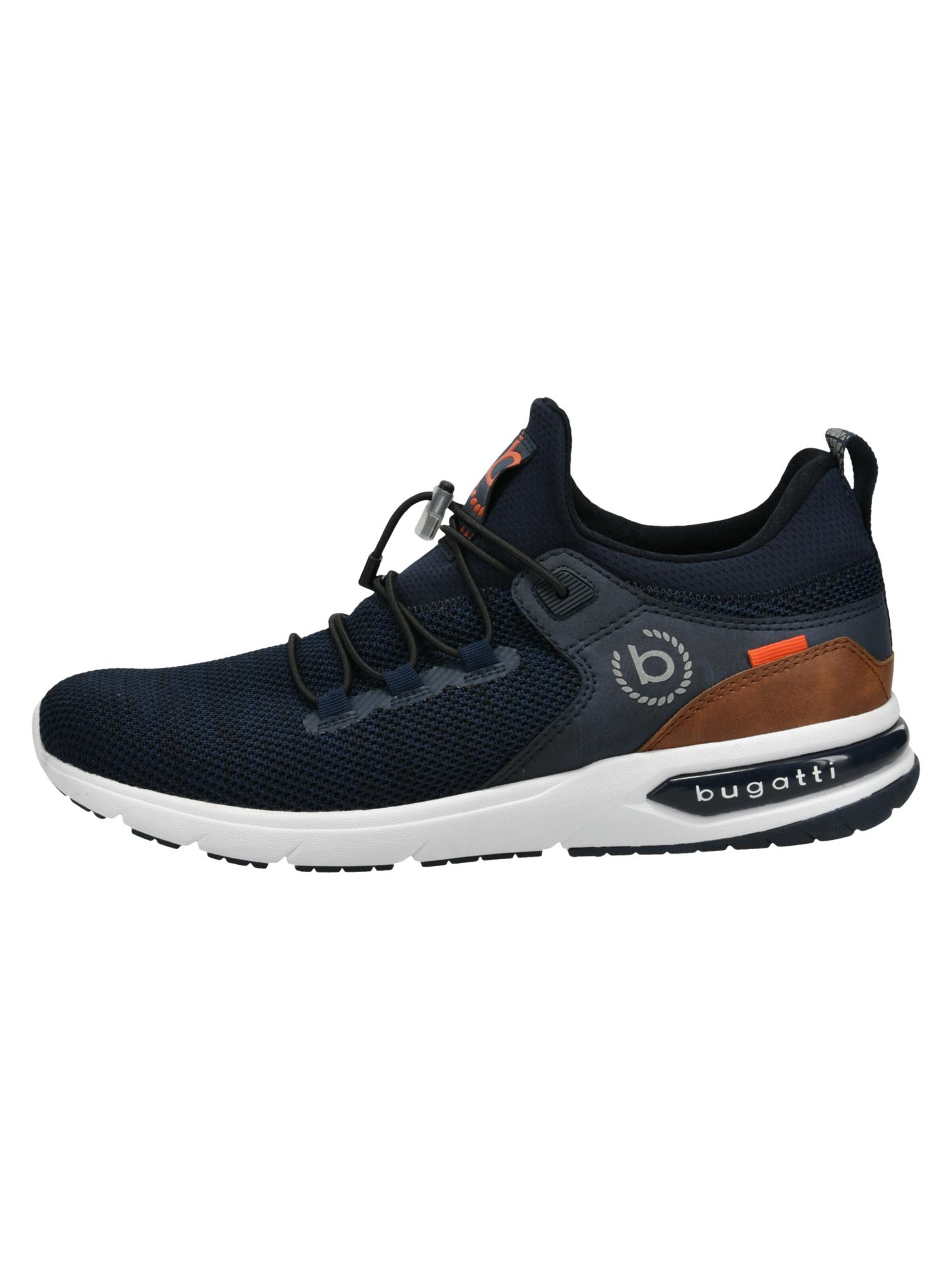bugatti Sneakers laag 'Basic' in Blauw: voorkant