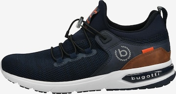 bugatti Platform trainers 'Basic' in Blue: front
