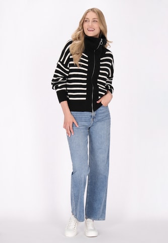 Cardigan DreiMaster Maritim en noir