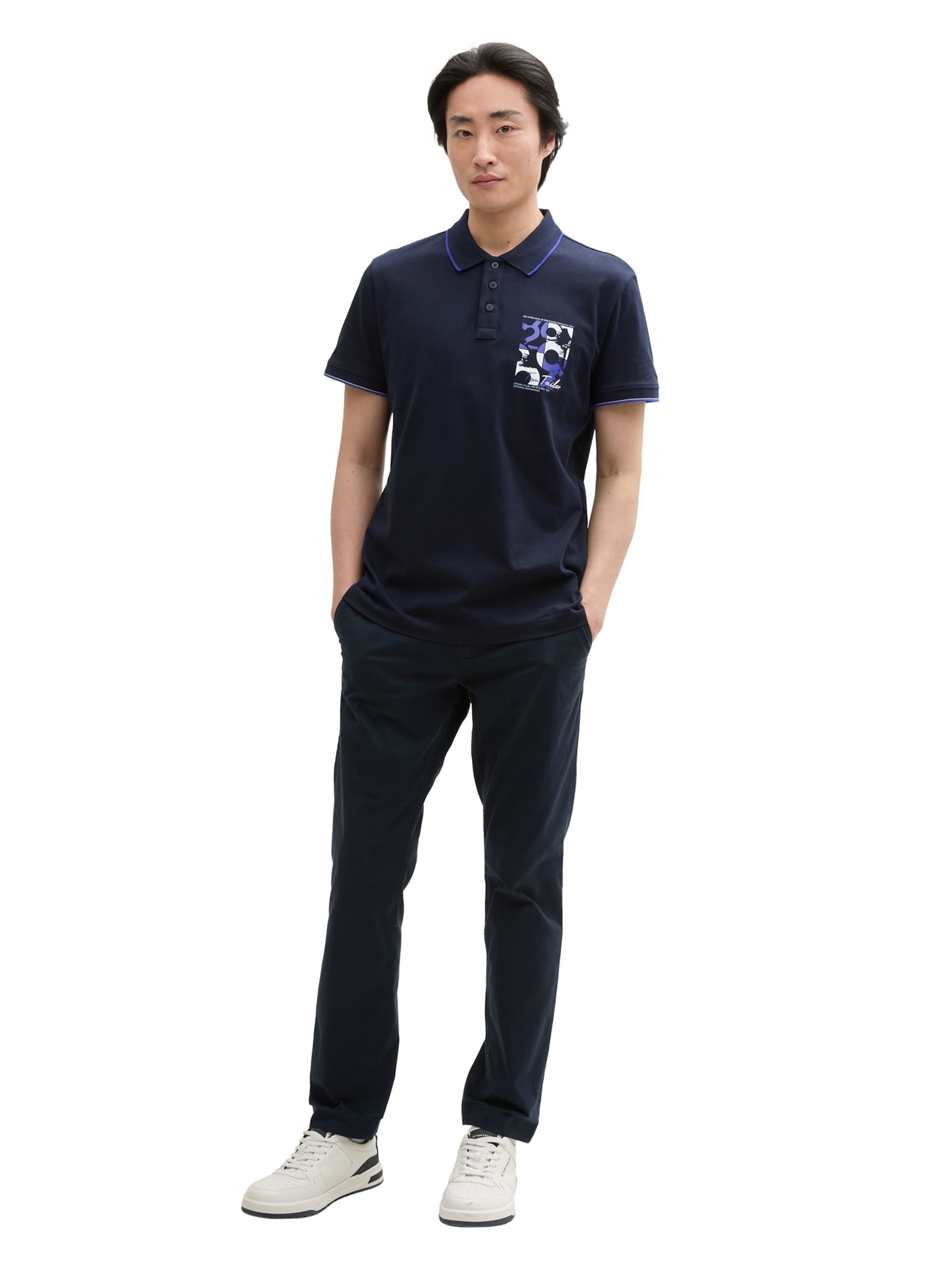 TOM TAILOR Majica | modra barva