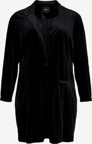 Zizzi Blazer 'Livia' i sort: forside