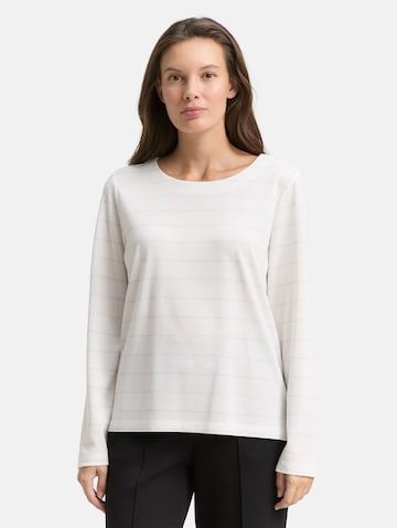 TOM TAILOR Shirt in Wit: voorkant