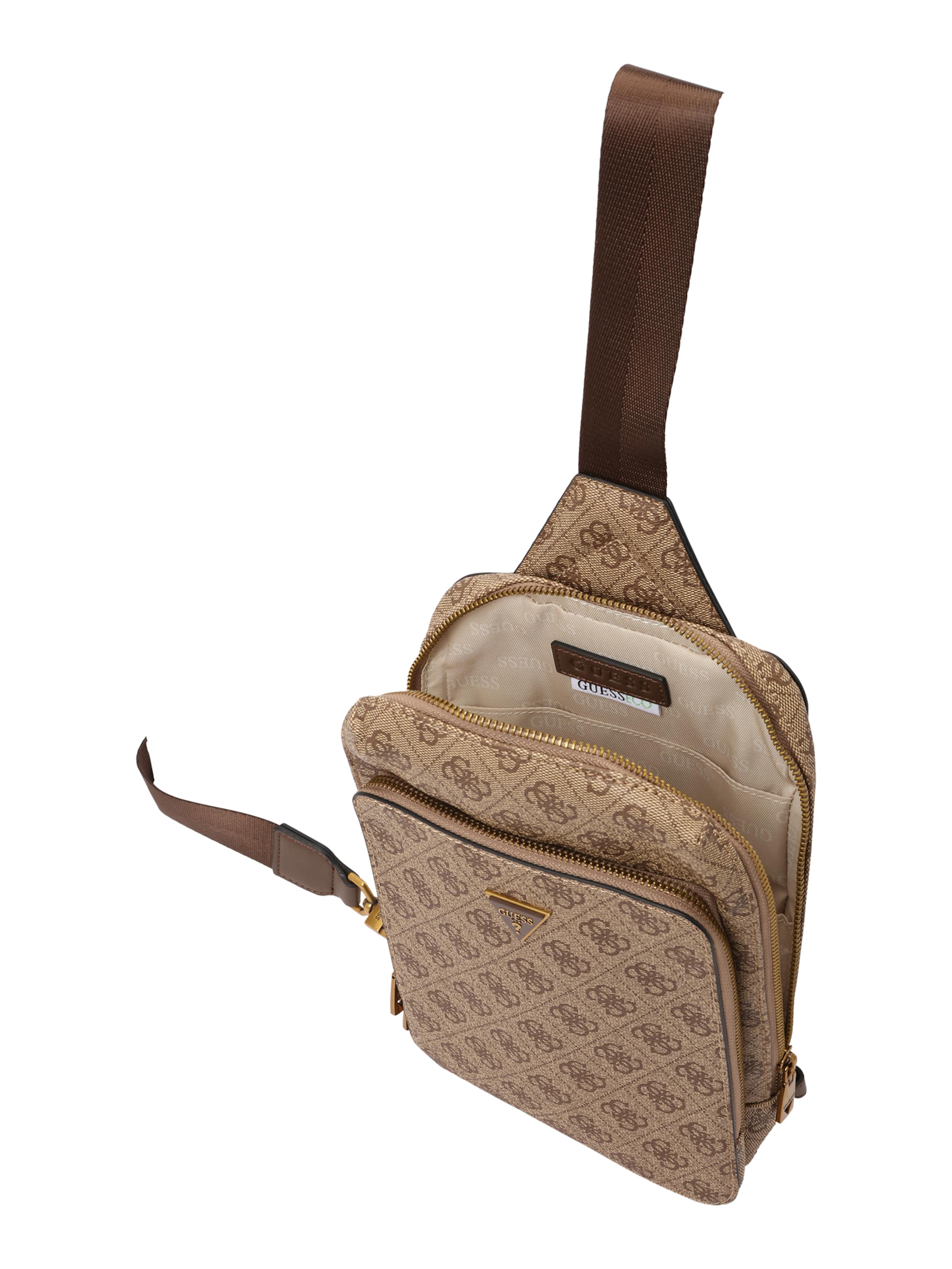 GUESS Рюкзак 'MILANO CROSSOVER' в Бежевый