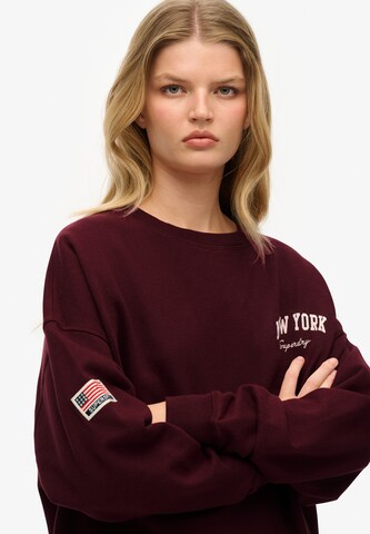 Superdry Sweatshirt in Rood