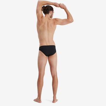 SPEEDO Athletic Swim Trunks in Black