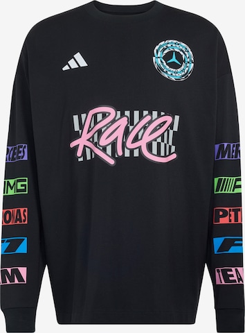 ADIDAS PERFORMANCE - Camiseta funcional en negro: frente