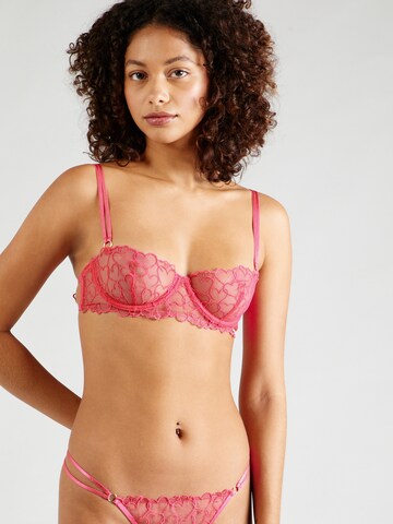 Balconnet Soutien-gorge 'Valentina' Bluebella en rose : devant