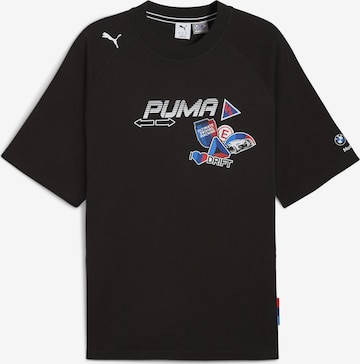 T-Shirt fonctionnel 'BMW Motorsport' PUMA en noir : devant