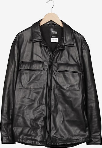 ZARA Jacke L in Schwarz: Vorderseite