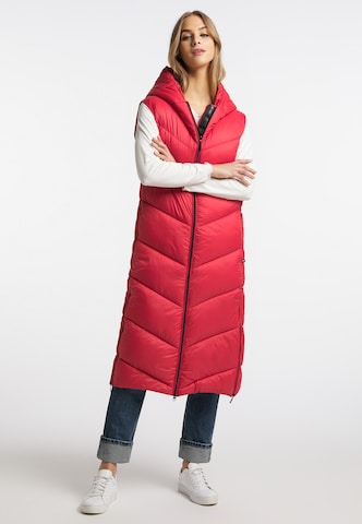 Frieda & Freddies NY Vest 'LAUREEN' in Red: front